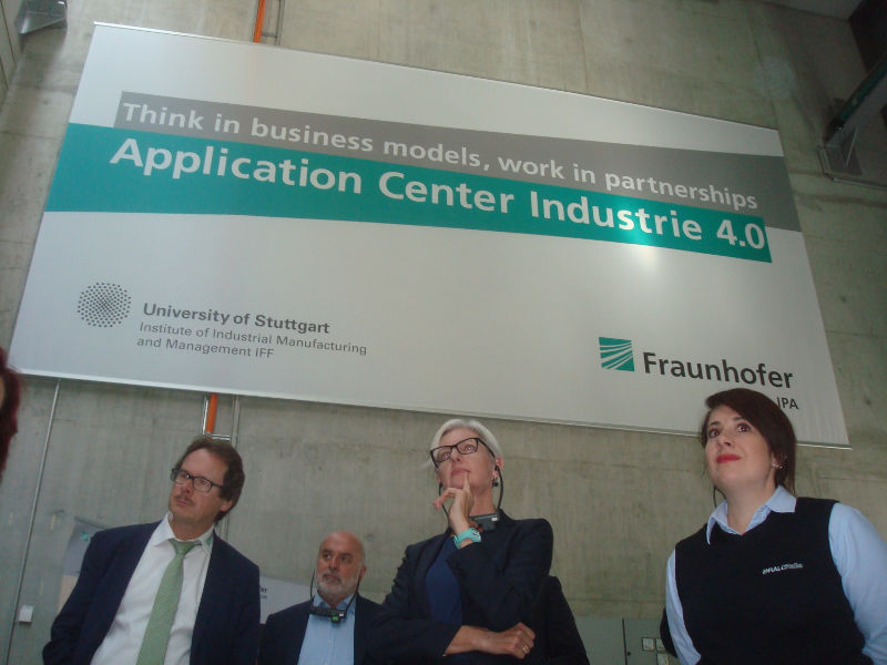 visita del Fraunhofer Campus di Stoccarda